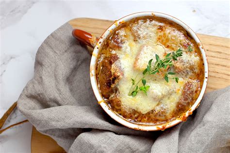 Recette La Soupe à Loignon Gratinée De Tante Marie Hachettefr