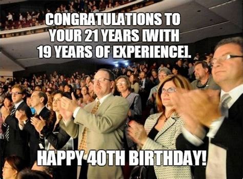 happy 40th birthday memes