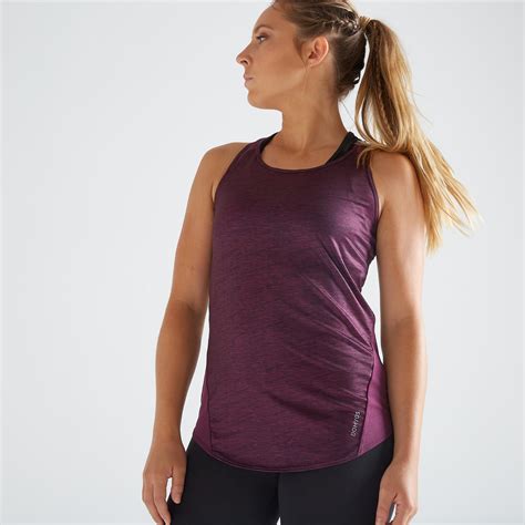 The Tank Top Features A Straight Cut And Wide Shoulder Straps That Are Very Comfortable During