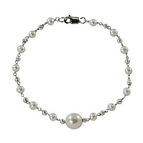 Sterling Silver Cultured Freshwater Pearl Bracelet Jcpenney