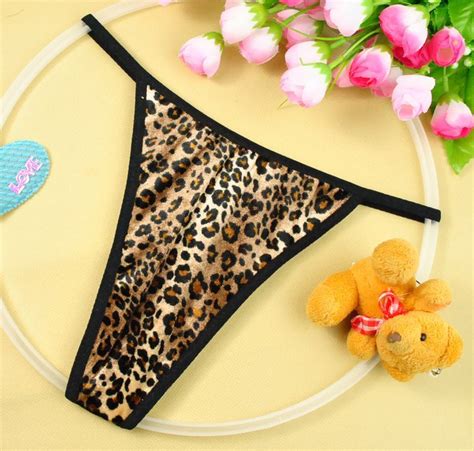 Fashion Care 2u U202 3 Sexy Leopard G String Womens Underwear