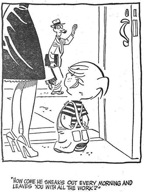 On This Date In 1951 Dennis The Menace Premieres Hank Ketcham And The