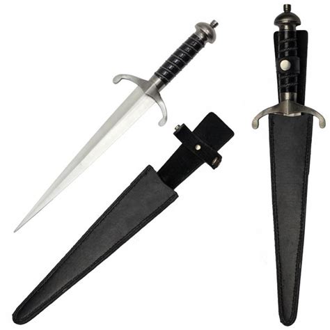 17 Inch Medieval Knight Sword Vendetta Dagger With Sheath