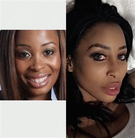 Khanyi Mbau Pictures Comparison Her Looks Way Back