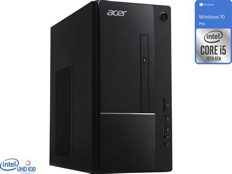 Acer Aspire Desktop Tower Computer Intel Core I5 8gb Ram 500gb Hd
