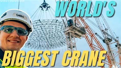 Biggest Crane In The World How The Largest Crane In The World Is