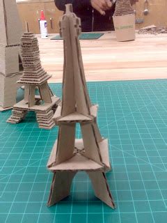 The tower topples easily and provides students with many opportunities to rebuild one material and easy prep. The Art Student's Blog: Cardboard Landmarks