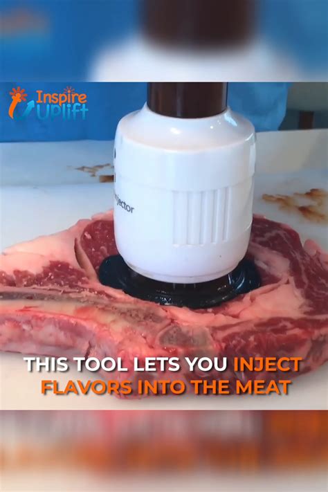 Meat Tenderizer Marinade Tool 😍 The Meat Tenderizer Marinade Tool