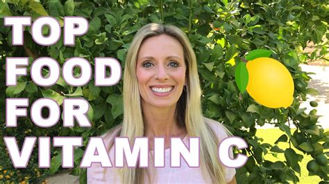 A Top Food For Vitamin C Visibly Fit Youtube