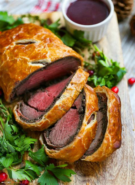 Beef tenderloin, known for its mild flavor and juicy succulence, is any chef's dream. Beef Wellington with Red Wine Sauce - What Should I Make For...