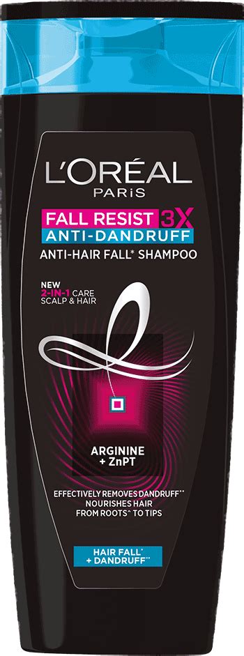 Loréal Paris Fall Resist 3x Anti Dandruff Shampoo 1925 Ml Online