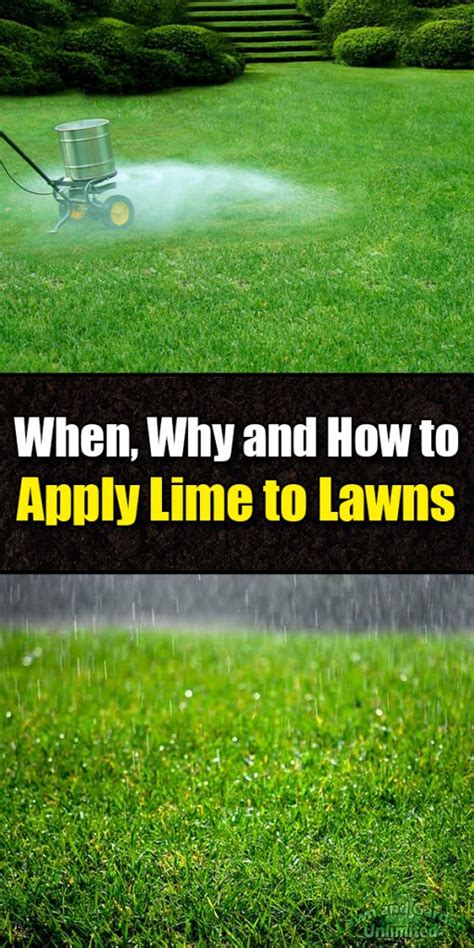 When Why And How To Apply Lime To Lawns Lawn And Garden Unlimited