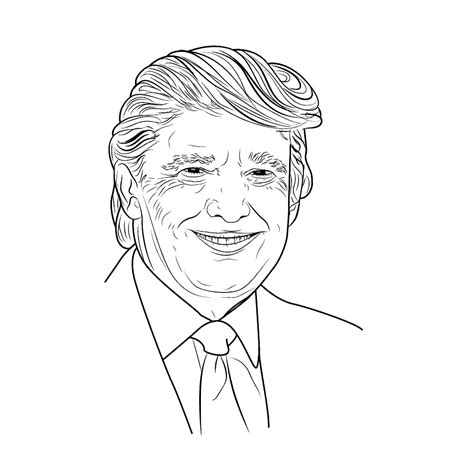 Kleurplaten gratis downloaden en printen kleur ook online paard by norski.info Leuk voor kids - Donald Trump - Amerikaanse president