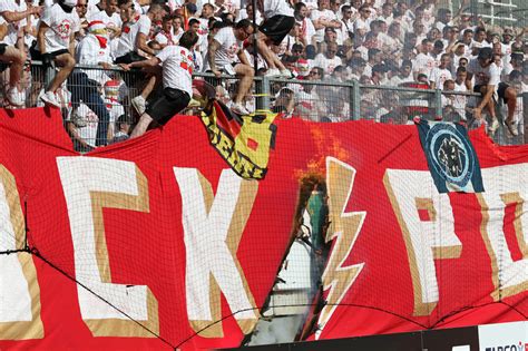 All info, news and stats relating to 1. Banner of FSV Mainz 05 - set on fire by a steward during ...