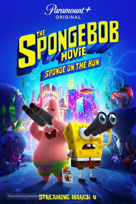 The Spongebob Movie Sponge On The Run 2020 Movie Poster