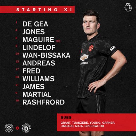 Valencia (c), lindelof, smalling, young; 오피셜)맨유 라인업 - 유머/이슈/정보 - 에펨코리아
