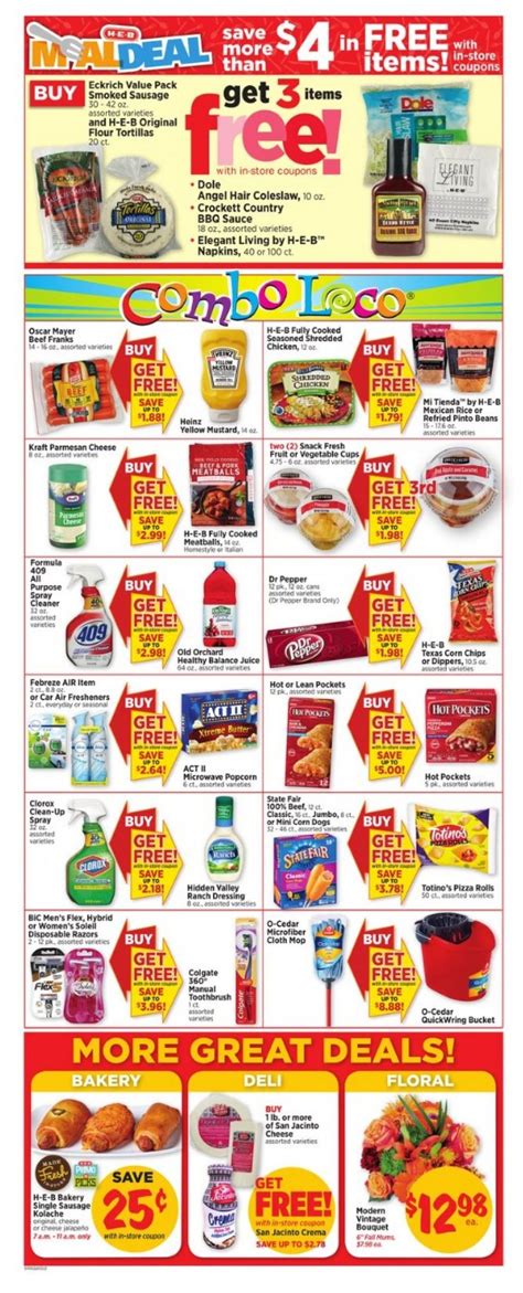 We had made a last minute reservation when another hotel was overbooked. HEB Weekly Ad Oct 2 - 8, 2019