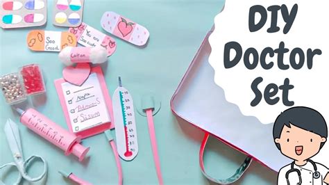 Diy Doctor Set Make Doctor Kit At Home Easy Paper Craft Recreation