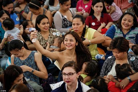 Breast Is Best Thousands Of Mothers Take To The Streets To Mark World Breastfeeding Week