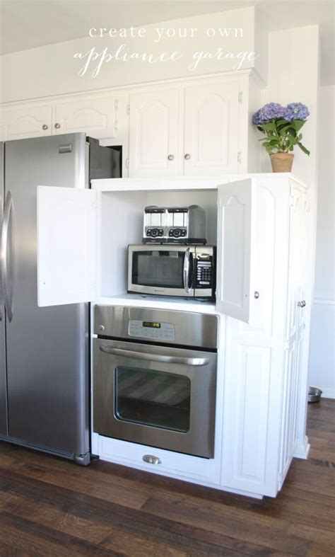 You know that at easy kitchen appliances, we love three things. Appliance Garage aka Happiness for Clutter Phobes | Julie ...
