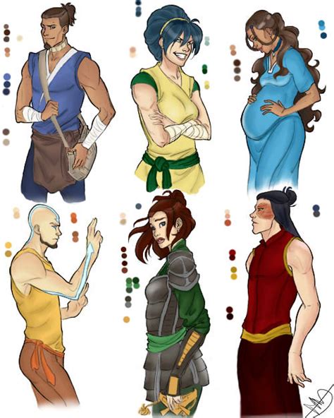 The Gaang All Grown Up By Missoreopie On Deviantart