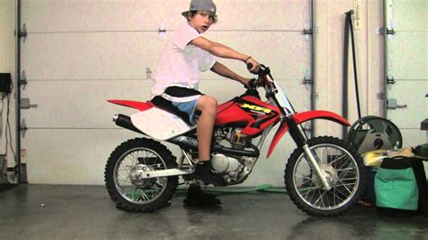 How To Kick Start A Dirtbike Youtube