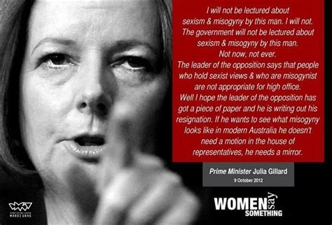 Gillards “misogyny Speech” ― One Month On