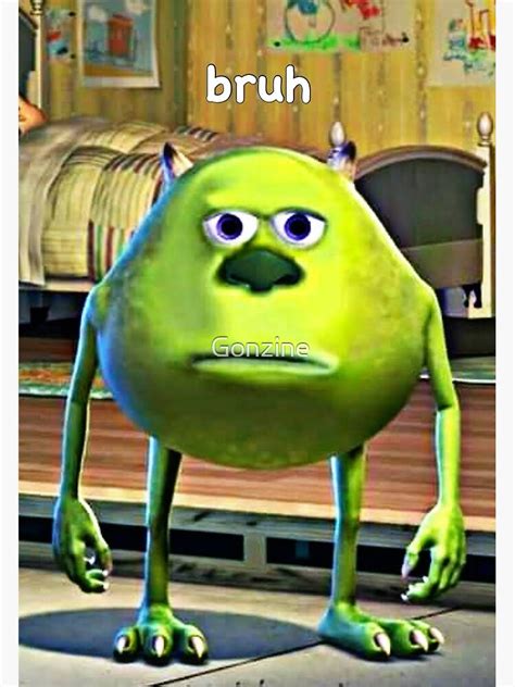 Monster Inc Meme Bruh Face Mike Wazowski Youtube Vrogue Co