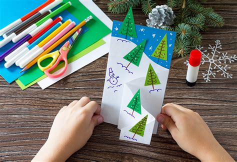 Santa uniform christmas card 6. 15 Easy To Make Christmas Card Ideas For Kids