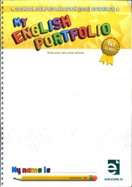 My English Portfolio 1st Class Workbook