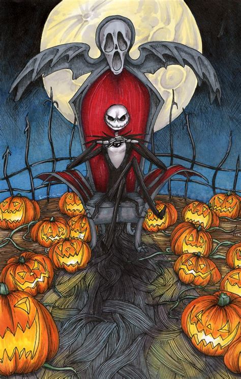 The Pumpkin King By Lychee Pumpkin Illustration Halloween Art Jack The