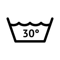 Heat can break down dyes in the clothes and cause shrinkage. Wash At Or Below 30°C Icons - Download Free Vector Icons ...