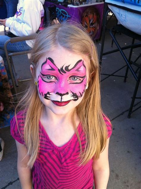 Texas State Fair 2011 Kitty Face Paint Face Body Painting