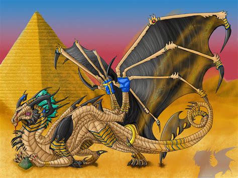 The Pharaoh Dragon By Galidor Dragon On Deviantart