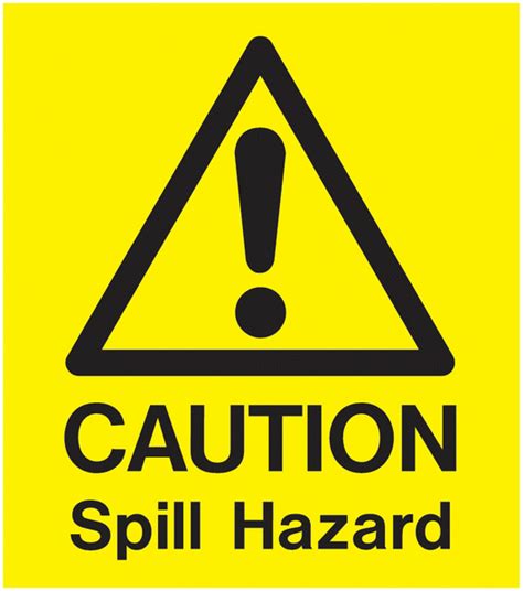 Safety Warning Guardian Caution Spill Hazard Seton