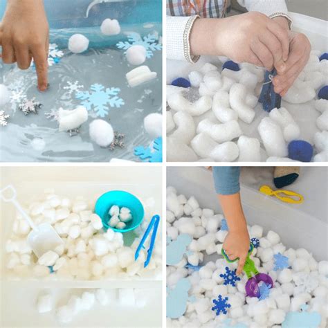 15+ Winter Sensory Bins for Preschoolers- Fantastic Fun & Learning