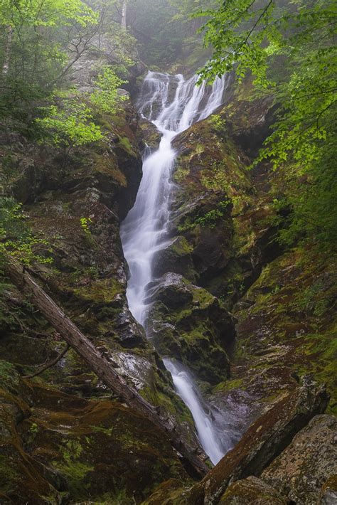 Upper Race Brook Falls Massachusetts United States World Waterfall