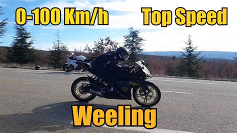 Yamaha claims 133mpg for the r125. YAMAHA YZF R125 0-100 Km/h|Top Speed|Psb de 13|Ixil ...