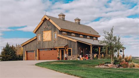 Barn Home Great Plains Western Barn Home Project Jfr417 Photo