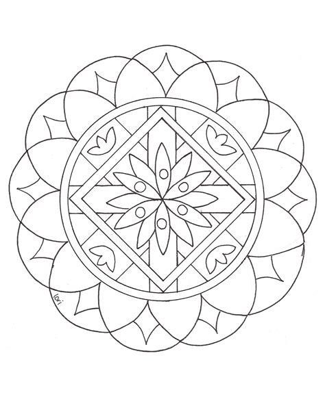 Le coloriage mandala est un outil de méditation, d'harmonisation, de perfectionnement, de croissance. Mandala a imprimer 2 - Coloriage Mandalas - Coloriages ...
