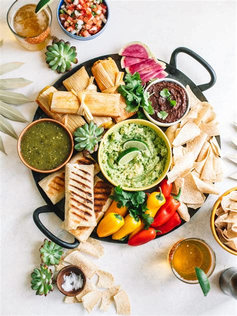 Mexican Appetizer Snack Platter Recipe Mexican Appetizers Snack