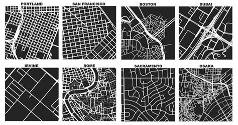 Image Result For Great Streets Planning Maps City Grid City Streets