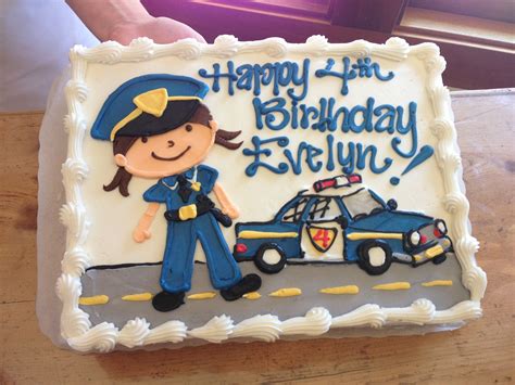 Pin By Natalee Lopez On Birthday Cakes Police Birthday Cakes Police
