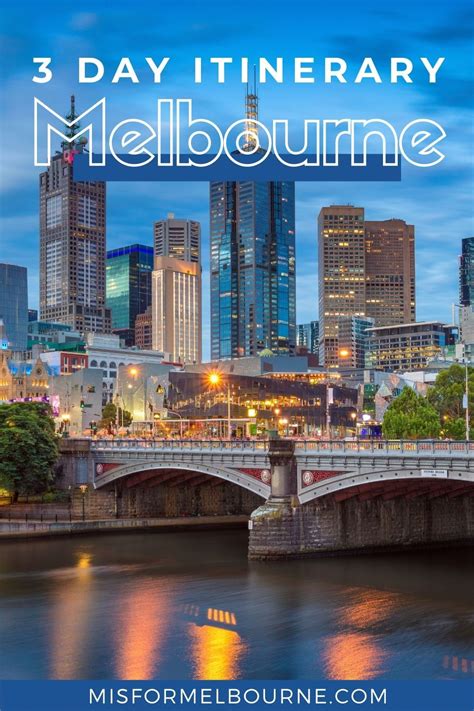 How To Spend 3 Days In Melbourne Australia Melbourne Travel