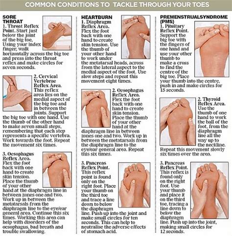 Reflexology Massage Techniques Lots Of Charts The WHOot Reflexology Massage Massage