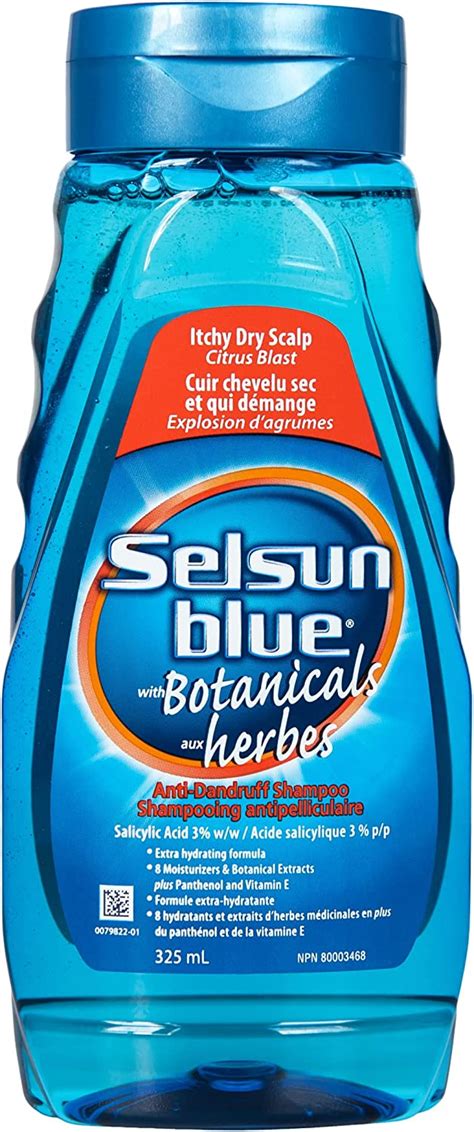 Selsun Blue Botanicals Itchy Dry Scalp Citrus Blast 325 Ml 3