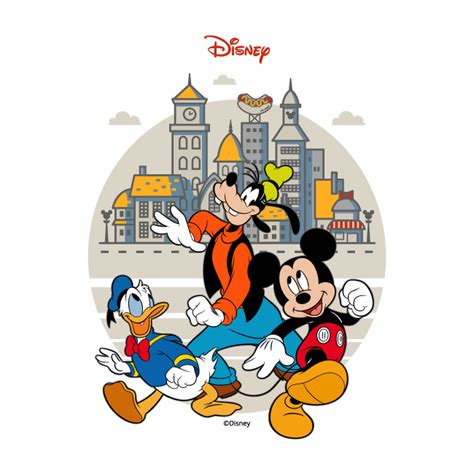 Χαρούμενοι τρεις φίλοι Mickey Mouse Disney Μίκυ Μίνι και η παρέα