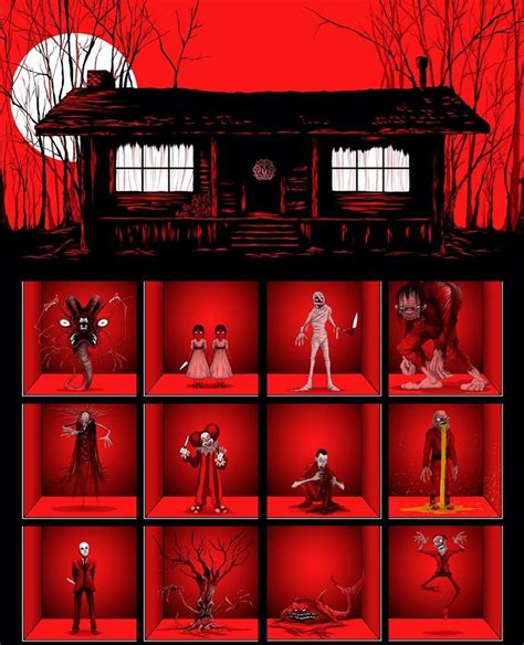 You can handle the cabin in the woods. CABIN IN THE WOODS Inspired Poster Art - "The Zoology ...