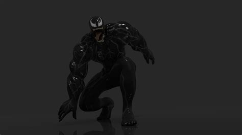 Venom 2018 Inspired Model 3d Model Rigged Cgtrader