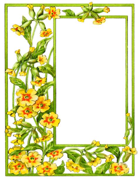 Floral Clip Art Borders Clipart Best